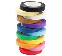 12 Rouleaux Ruban de Masquage Peinture, 10mm x 13 m Masking Tape Washi