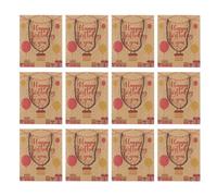 12 sacs cadeaux d’anniversaire, jolis sacs de fête « Joyeux anniversaire » de grande capacité avec poignée, sacs-cadeaux en papier colorés pour enfants et filles, sacs de (Type 2)