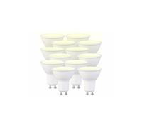 : 12 spots LED GU10 - 7 W - 540 lm - Blanc chaud