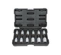 Douilles Torx - JBM - Coffret 12 pièces - Carré 1/2 - Acier chrome vanadium