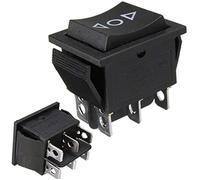 12 V 6 broches DPDT Aerial Elec Window momentané Interrupteur à bascule Sunroofs AC 250 V-16 A