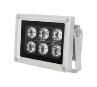 12 W 850 nm IR Vision nocturne Projecteur IP65 Lumière infrarouge pour | Aluminium & Glass, 10-100m Range, 45°/60°/90° Beam, DC12V, Outdoor Security Camera for Night Vision