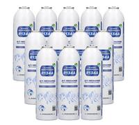 12 x Alaska Refrigerants Réfrigérant de remplacement R134a pour véhicules : pack de 12 pour ateliers
