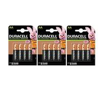 Duracell Piles Rechargeables AA, 2500mAh - 12 Piles