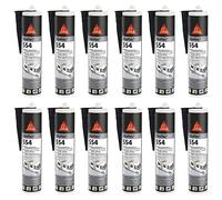 12 x Sikaflex 554 Caravan Blanc 300 ml STP-colle industrielle