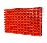 120 bacs gerbables avec étagère murale 120 x 80 cm | étagère murale de stockage