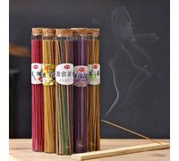 120 bâtons d'encens floraux naturels pour la maison, air frais, parfum durable, purification de l'air de la salle de bain intérieure, désodorisant, aide au sommeil en chambre, aromathérapie Parfum mix