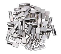 120 Packs étagère broches, 5 mm Piquets de support d'étagère en forme de cuillère Cabinet meubles