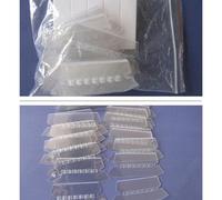 120 Pièces Onglets de Dossier Suspendu en Pvc Plastique | Identification Rapide, Design Lisse, Usage Enseignant et Élève, Accessoire Bureau, 180g