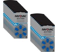 120 Piles auditives Rayovac 675 Extra Advanced/Pile auditive PR44 / Piles pour appareils auditifs / 675AE,A675,DA675,P675,PR675H