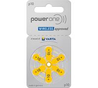 120 piles auditives Varta Power One P10 PowerOne 20 blister PR70