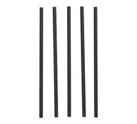1200 Papstar Shake-Halm, papier pur Ø 8 mm, 25 cm noir 87997