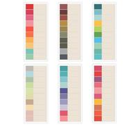 1200pcs Onglets pour Livres Adhésifs - 60 Couleurs, Marqueurs de Pages pour Livres, Notes, Réutilisables, sans Résidus, Idéal pour Bureau, École et Étudess