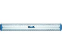 [120130] Maped Règle plate TRIPLE Décimètre Aluminium Protect System avec poi...