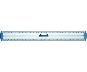 [120130] Maped Règle plate TRIPLE Décimètre Aluminium Protect System avec poi...