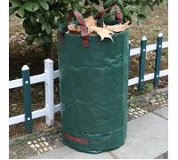 120L sac de jardin pliable sac de jardinage réutilisable poubelle seau pour les déchets de jardin de la pelouse des feuilles