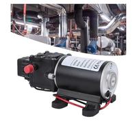 120W DC 12V 18V Pompe à membrane intelline, pompe de lavage de voiture haute pression 7L/Min pompe à eau d'aspiration automatique agricole (DC12)