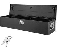 1219 x 381 x 381 mm - Caisse à outils pour plateau de camion, verrouillable - 177 L Truckbox boîte à outils - Caisse à outils de rangement - capacité de charge 50 kg - Caisse à outils Organizer - pour