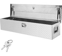 1219 x 381 x 381 mm Caisse à outils pour surface de chargement de camion, verrouillable 177 L Truckbox Caisse à outils de rangement, capacité de charge de 50 kg Caisse à outils Organisateur pour campi