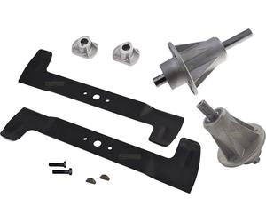 122 CM ensemble couteau + support pour Alpina Brill Castel Garden Iseki Stiga Solo Sabo