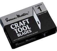 1241 SM Lame de scalpel 56 mm Carbone carbone 50 pc(s)