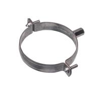 Ø 125mm Collier de Serrage Métallique - M8 / M10 Collier de Fixation pour Tube, Tuyau, Conduit