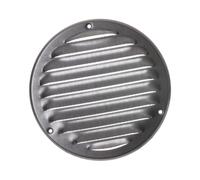 Ø 125mm Grille de Ventilation avec Moustiquaire - Grilles d'aération en Métal - Acier, Galvanisé