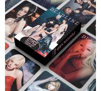 127/124 pièces Cartes photo K-POP BLACK P1NK 3e mini album DEADLINE, JENN1E, R0SÉ, L1SA, JIS00, cartes LOMO petites, cartes de collection double face, cadeau parfait pour fan, décorer le livre de coll