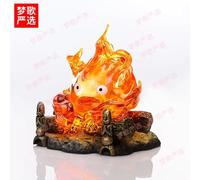 12CM Anime Calcifer objets lampe modèle à collectionner ornements figurine d'action cadeau d'anniversaire jouets figurines d'action de bureau A