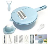 12en1 Coupe Legumes Multifonctions Mandoline Cuisine,Mandoline de Cuisine Professionnelle,Trancheur de Légumes,Decoupe