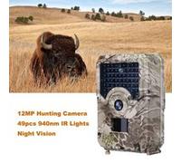12MP photo Night Trap Vision 49pcs LED 1080P caméra vidéo sauvage Hunting Trail wedazano119 G