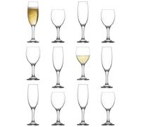 12pc LAV Empire Verres à Vin & Flûtes à Champagne Fête Cocktail Verre