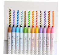 12pcs Color Magic Pen Set Dessin décolorée surligneur marqueur spot Liner Stylos Scrapbooking Art Fournitures scolaires Papeterie