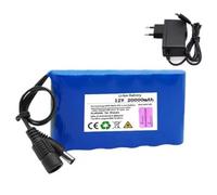 12V 20Ah 3S2P Batterie lithium-ion rechargeable Carte de protection BMS intégrée Compacte et pratique Boîtier en PVC étanche Convient aux moteurs de 50 à 350 W 12V 20Ah