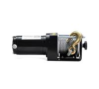 12V 24V2000lb - 12000lb Portable Treuil Électrique Voiture Camion Auto Barge Remorque Outil À Main Extracteur Câble En Acier Puissante Capacité De Traction(9500 lbs 24V)