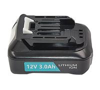 12V 3,0 Ah Batterie Li-Ion de remplacement pour Makita BL1021B BL1015 BL1020B BL1041B BL1016 197396-9 632F59-1