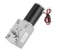 12V CC Moteur à Engrenage à Vis Sans Fin, 8mm de Vitesse Electrique à Torsion Elevée, 200RPM Réducteur de Turbine à Couple élevé D'axe Femelle