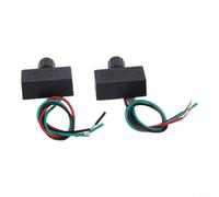 12V Interrupteur de régulation pour seringue de jardin électrique, régulateur de pulvérisation en PP pour seringues agricoles, montage facile, accessoires pour pulvérisateur électrique, 2 pièces en