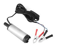 12V Pompe Submersible Inox, 3.8cm Diamètre, 12L/min, 8500 r/m Pompe à Eau Submersible Électrique