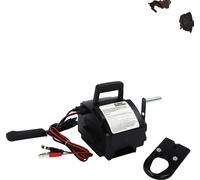 12V Treuil électrique DC portable, puissance 300W, capacité de charge 2000lbs, double mode de contrôle