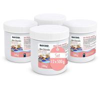 12x 500 g BAYZID® Mini - Chlortabs 2,7 g für kleine Pools