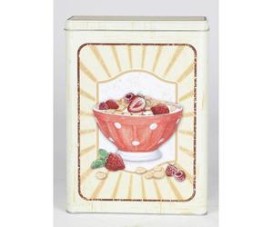 12x boîtes en métal Boîtes de rangement en fer blanc Boîte ordre café céréales arôme