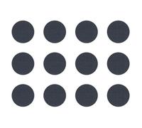 12x Cache vis adhésif autocollant diamètre 40mm protection bouchon trou meuble, Anthracite F532