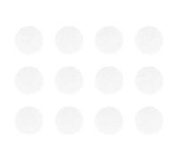 12x Cache Vis Adhésif Autocollant Diamètre 40mm Protection Bouchon Trou Meuble, Blanc F501 Multicolore