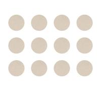 12x Cache Vis Adhésif Autocollant Diamètre 40mm Protection Bouchon Trou Meuble, Cachemire F512 Multicolore