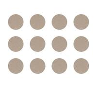 12x Cache Vis Adhésif Autocollant Diamètre 40mm Protection Bouchon Trou Meuble, Latte F518 Multicolore