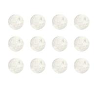 cyclingcolors 12x Cache vis adhésif autocollant diamètre 40mm protection bouchon trou obturateur meuble table chaise maison, Marbre blanc