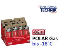 12x cartouches de gaz Polar Gas anneau jaune pour Senco Paslode Tjep Makita Hitachi BeA 80mm 30ml