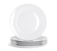 12x classique blanc Plaques dîner porcelaine salle à manger Plats de service