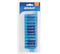 12x Lot de 12 piles Brave Super Alkaline AAA LR03 1,5V 144 pièces